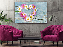 Obraz Srdce z kvetov